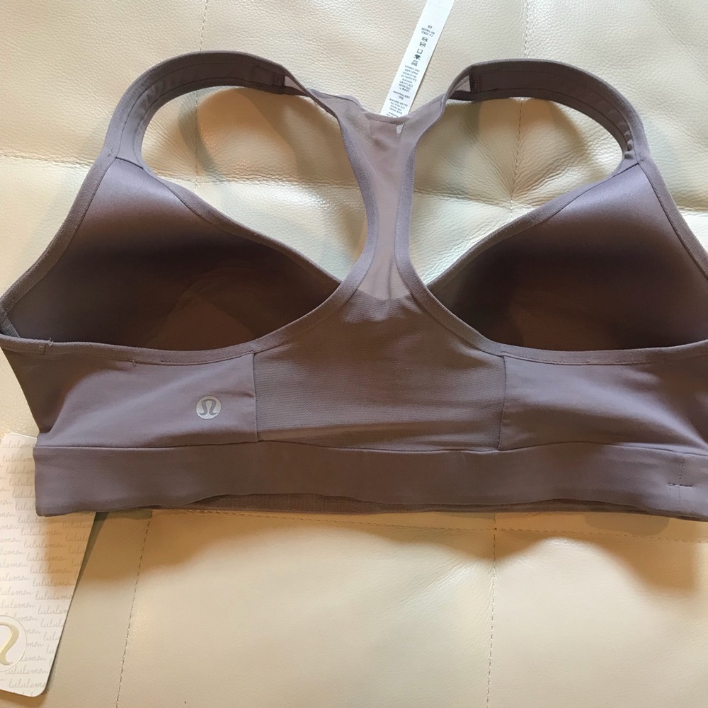 NWT DUSTY DAWN LULULEMON SPEED UP BRA SIZE 10 - Picture 7 of 8